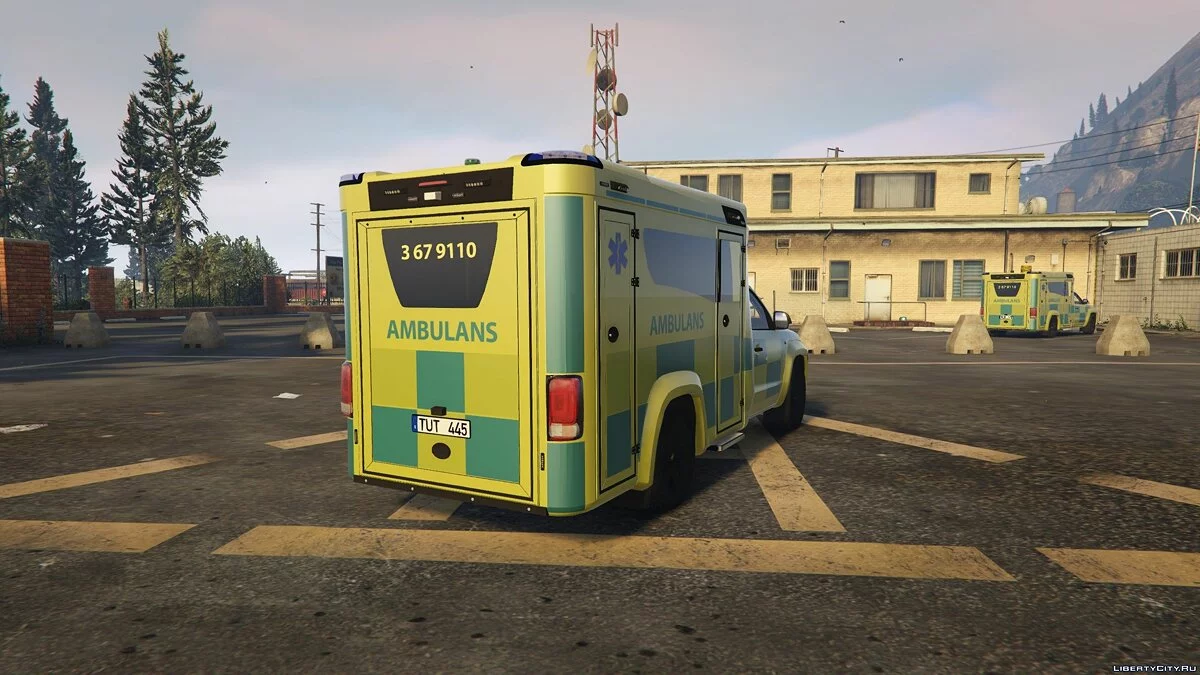 2017 Volkswagen Amarok Tamlans - Ambulans Swedia / GTA 5
