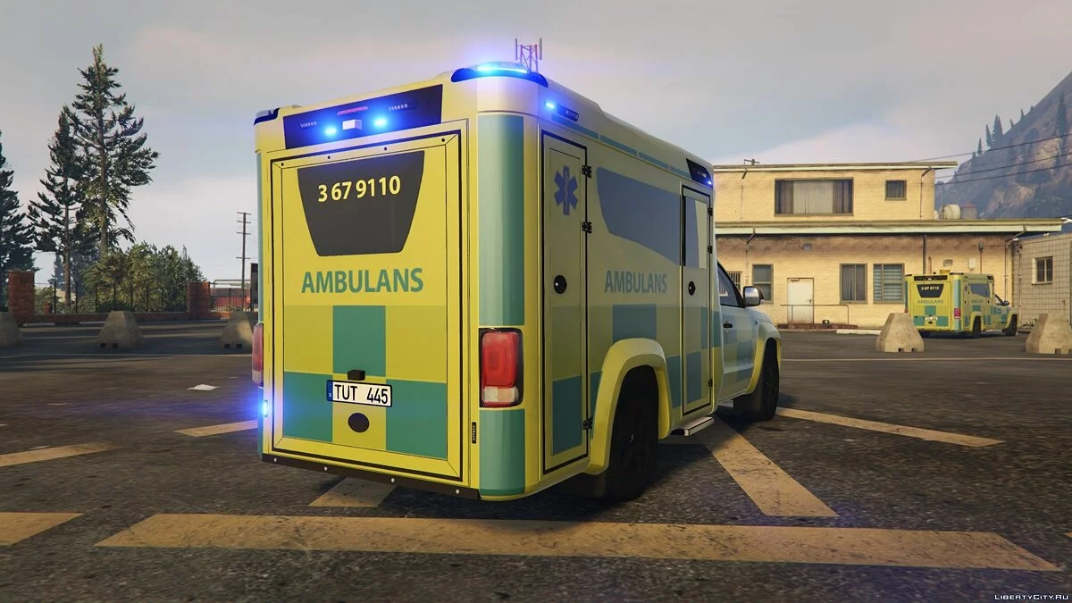 2017 Volkswagen Amarok Tamlans - Ambulans Swedia / GTA 5