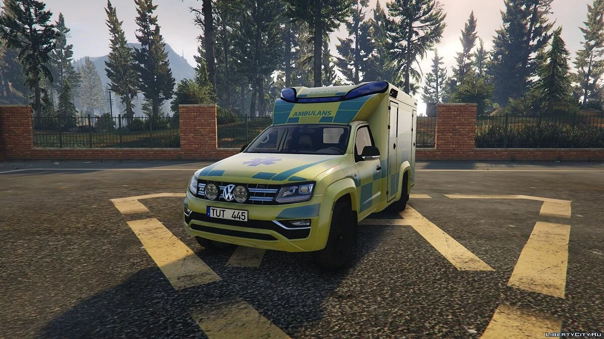2017 Volkswagen Amarok Tamlans - Ambulans Swedia / GTA 5