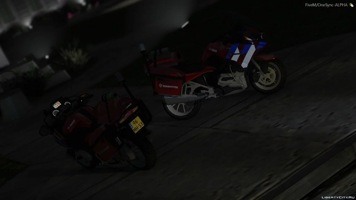 BMW 1200RT - Layanan Pemadam Kebakaran / GTA 5