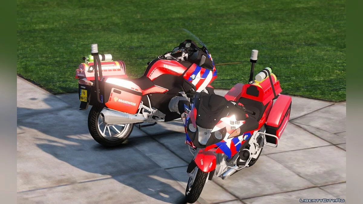 BMW 1200RT - Layanan Pemadam Kebakaran / GTA 5