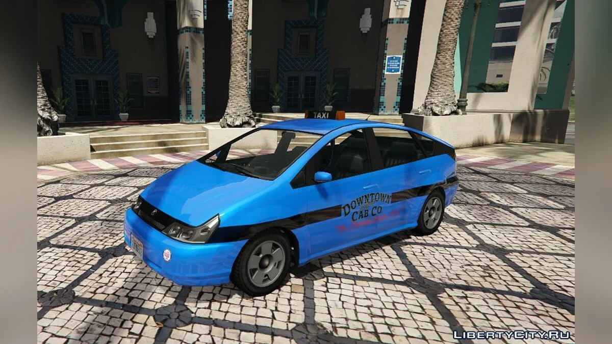[Reemplazar] Downtown Cab Co. Taxi Híbrido 1.0 / GTA 5