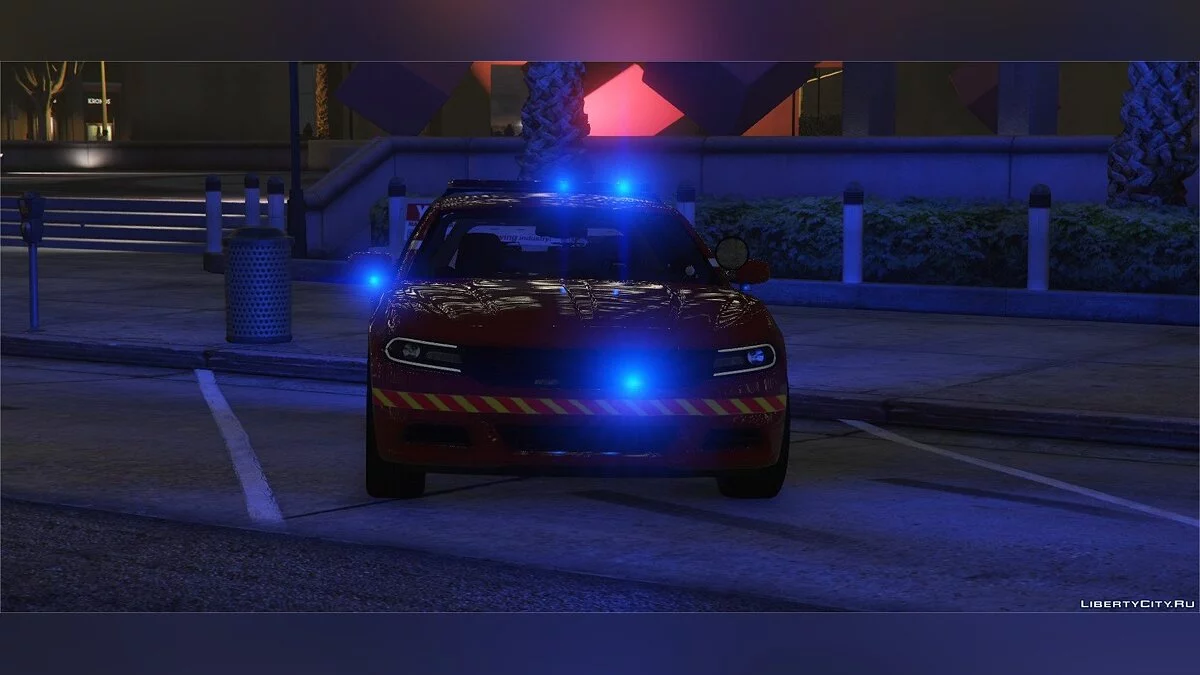 Dodge Charger RT - Fire Department Vehicle / GTA 5