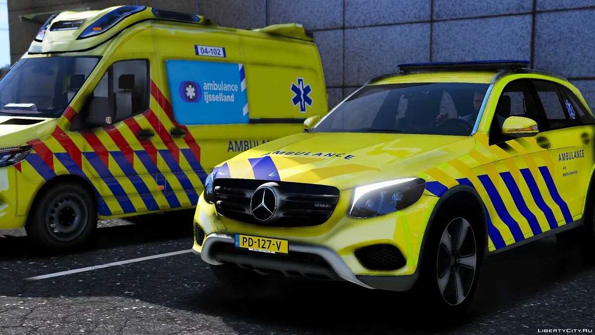 Mercedes GLC - Mobil Ambulans / GTA 5