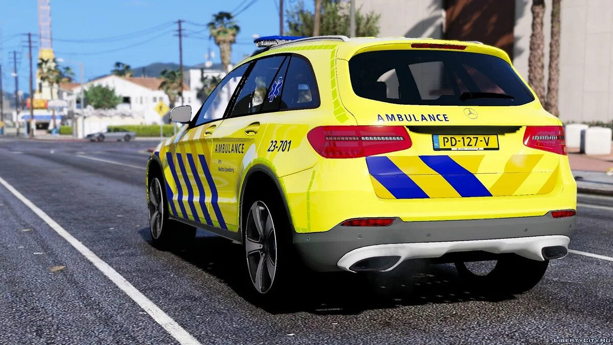 Mercedes GLC - Mobil Ambulans / GTA 5
