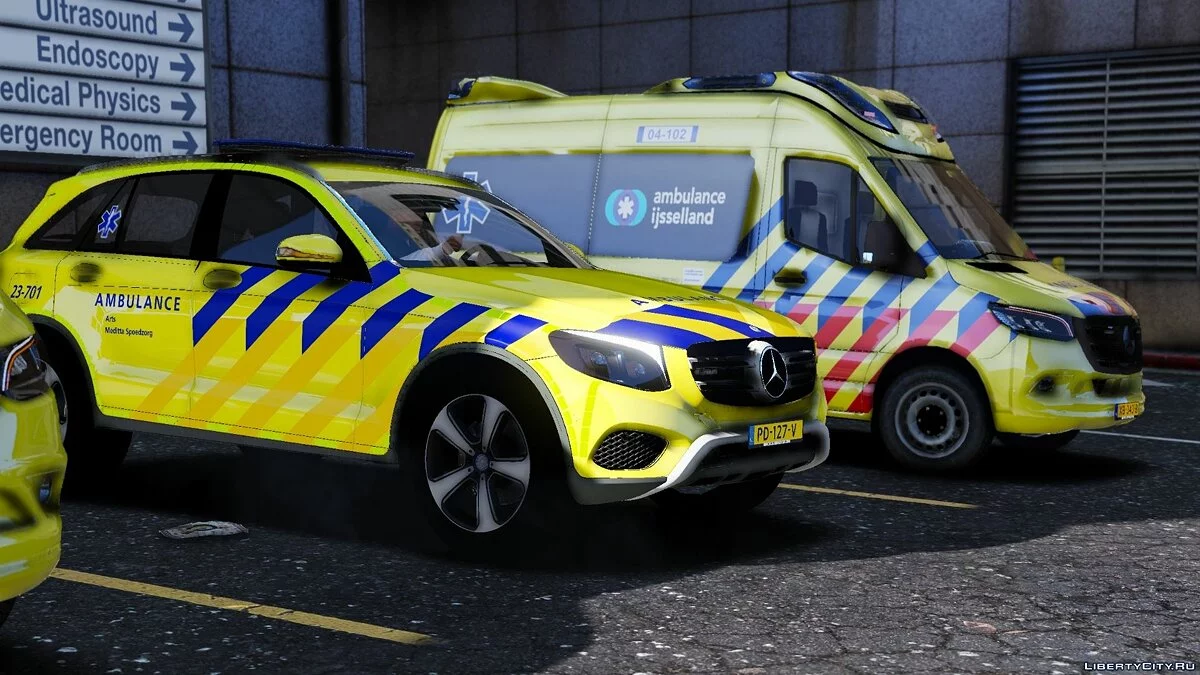 Mercedes GLC - Mobil Ambulans / GTA 5