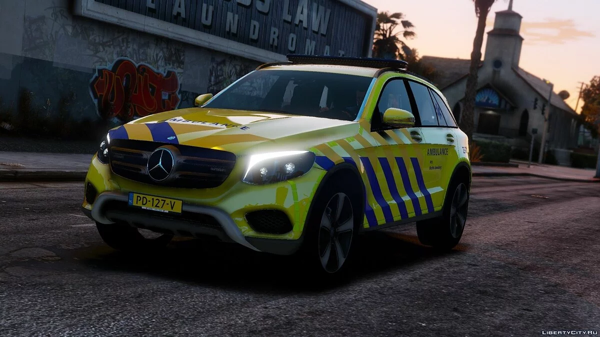 Mercedes GLC - Mobil Ambulans / GTA 5