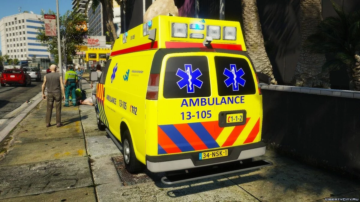Chevrolet Express - Dutch Ambulance / GTA 5