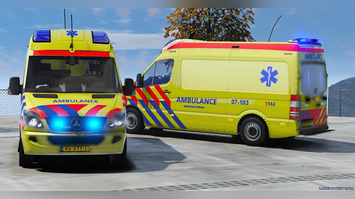 Russian ambulance gta 5 фото 76