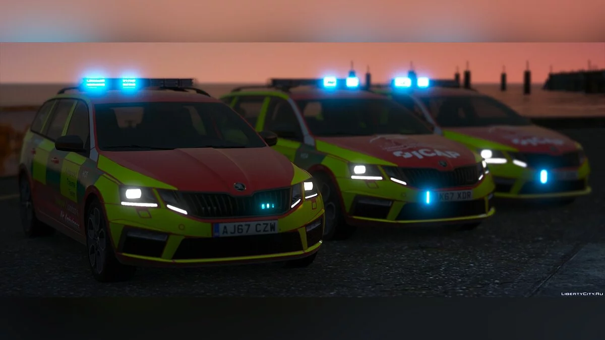 2018 Skoda Octavia - London Air Ambulance / GTA 5