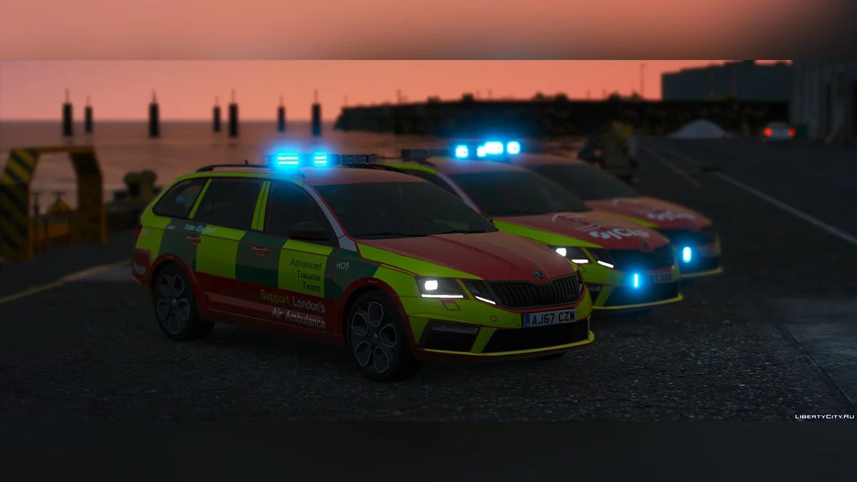 2018 Skoda Octavia - London Air Ambulance / GTA 5