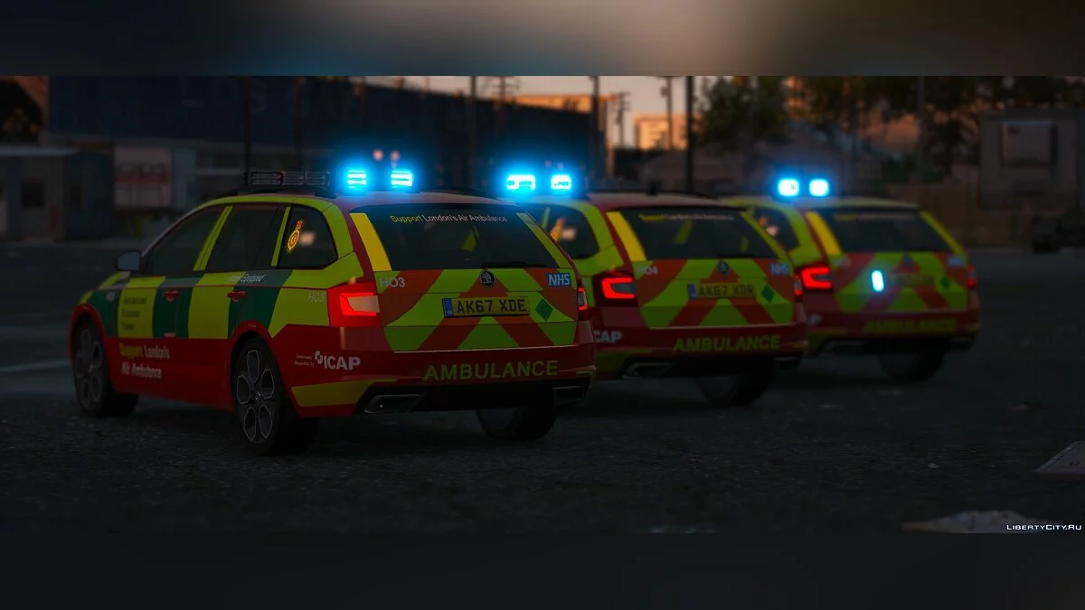 2018 Skoda Octavia - London Air Ambulance / GTA 5