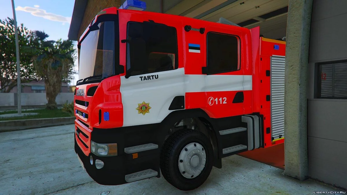 Camion de pompiers estonien / GTA 5