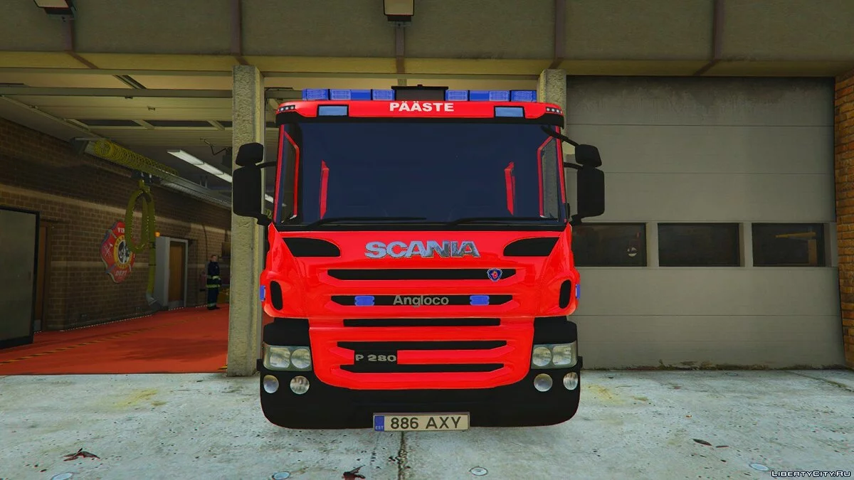 Camion de pompiers estonien / GTA 5