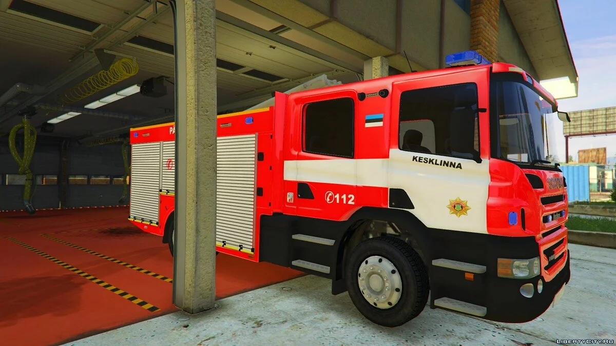 Camion de pompiers estonien / GTA 5
