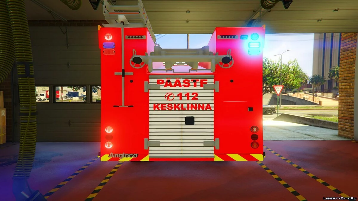 Camion de pompiers estonien / GTA 5