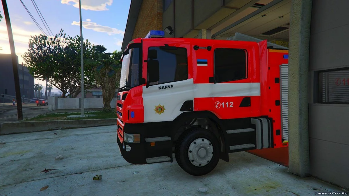 Camion de pompiers estonien / GTA 5