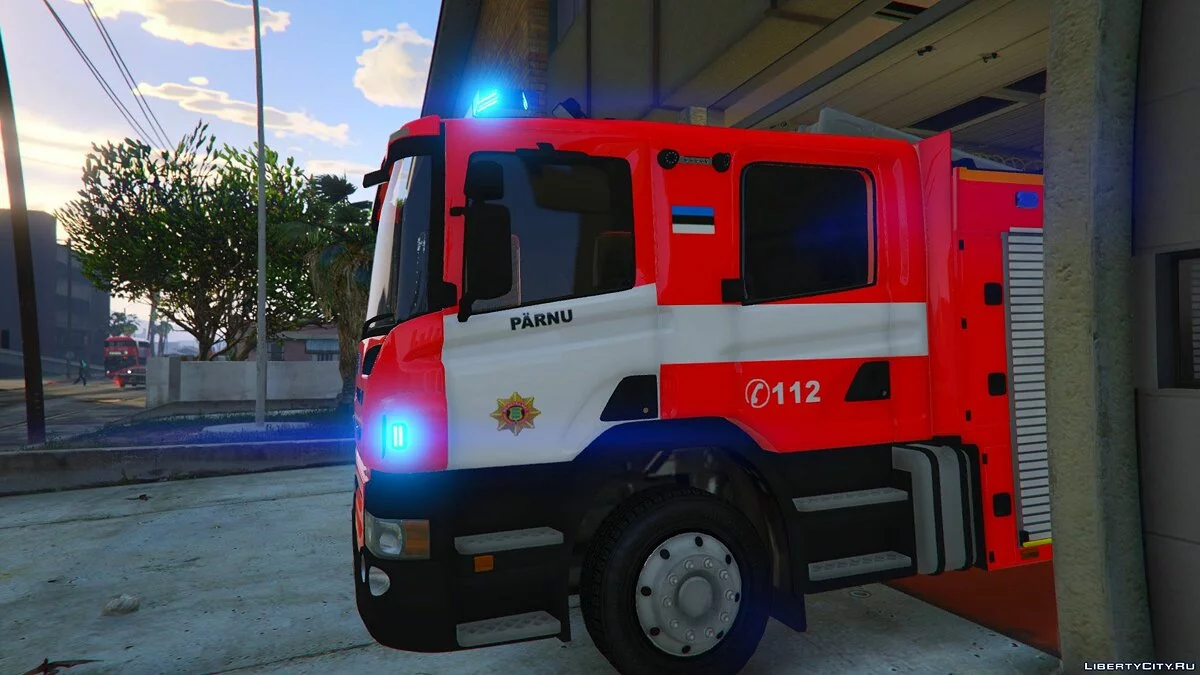 Camion de pompiers estonien / GTA 5