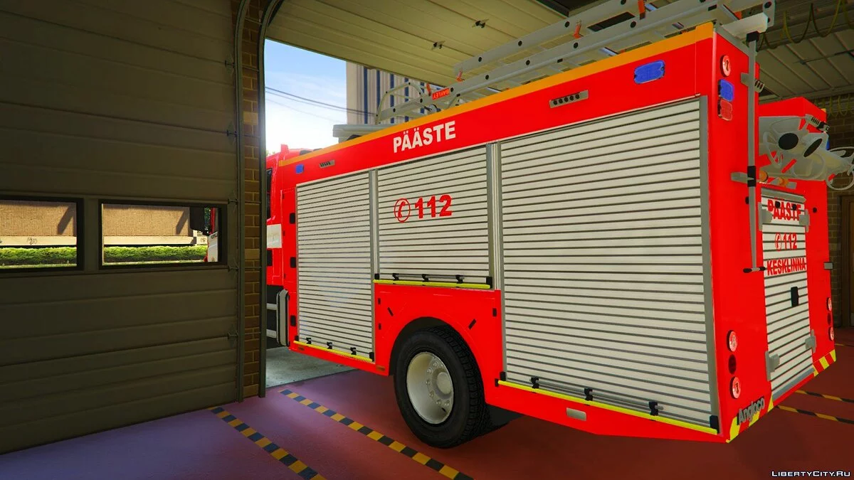 Camion de pompiers estonien / GTA 5