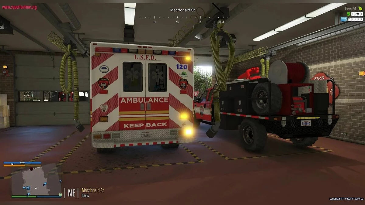 Ambulancia del departamento de bomberos de Nueva York / GTA 5