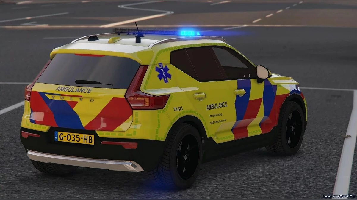 Volvo XC40 Ambulance [Replace/ELS] / GTA 5
