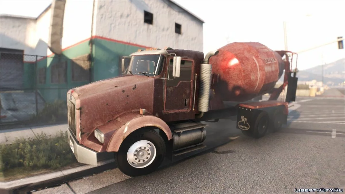 Цементовоз Kenworth T800 / GTA 5