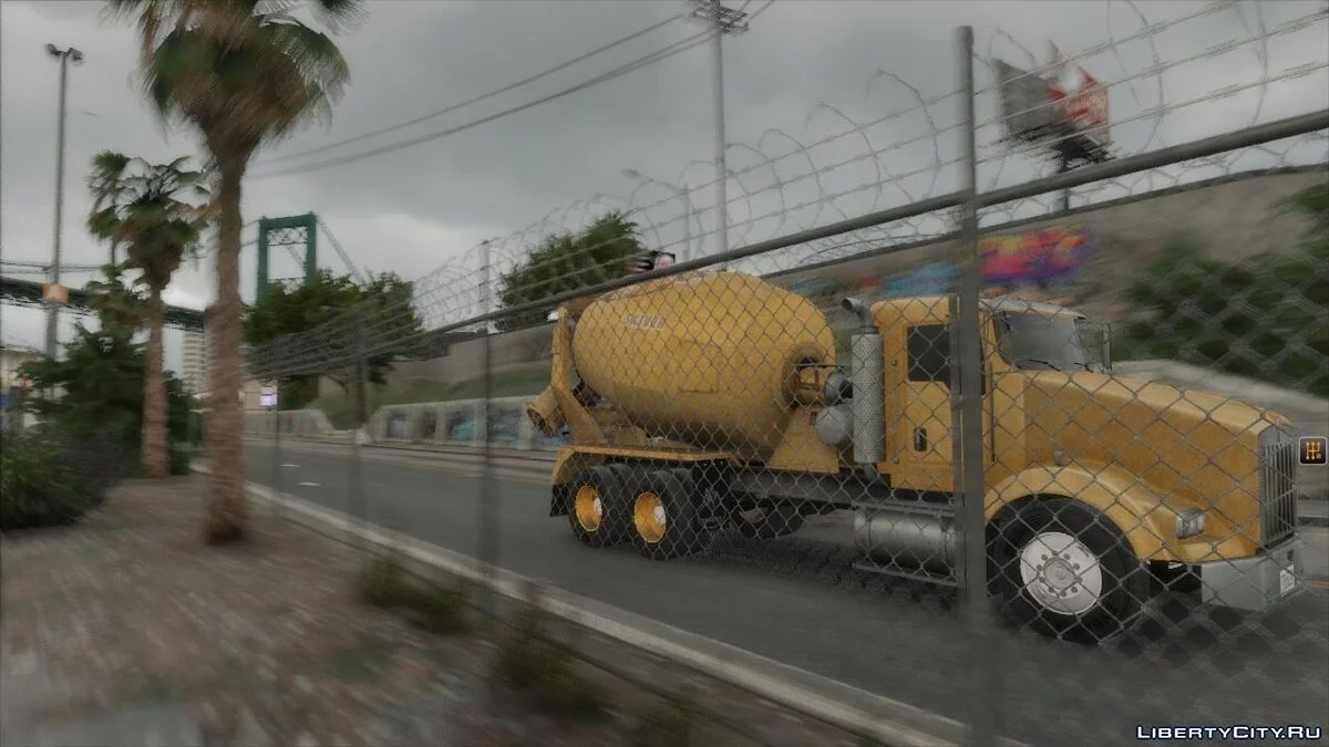 Цементовоз Kenworth T800 / GTA 5