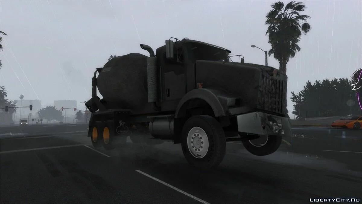 Цементовоз Kenworth T800 / GTA 5