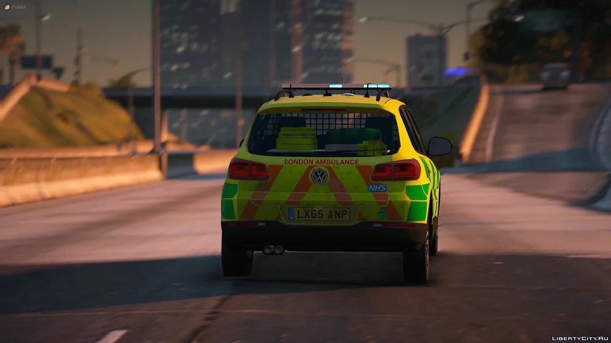 Лондонська Служба Швидкої Допомоги VW Tiguan RRV 2015 1.0 / GTA 5