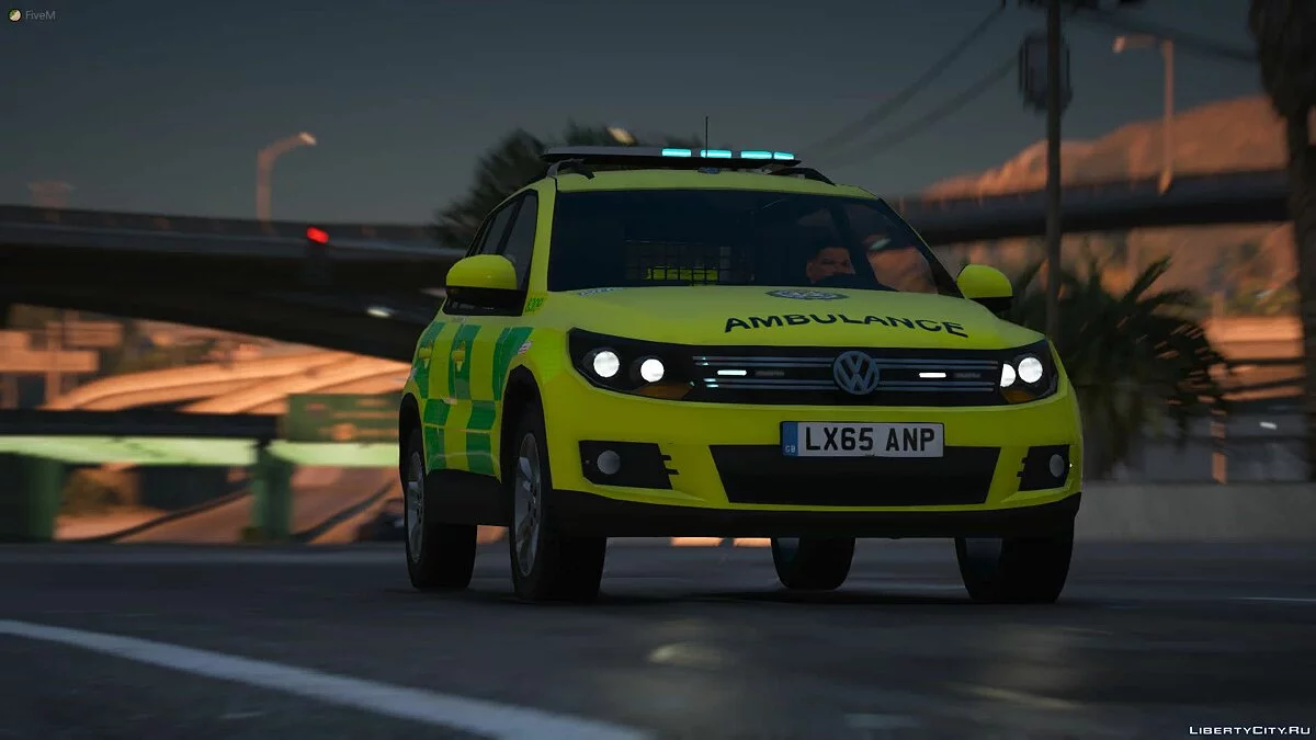 Лондонська Служба Швидкої Допомоги VW Tiguan RRV 2015 1.0 / GTA 5