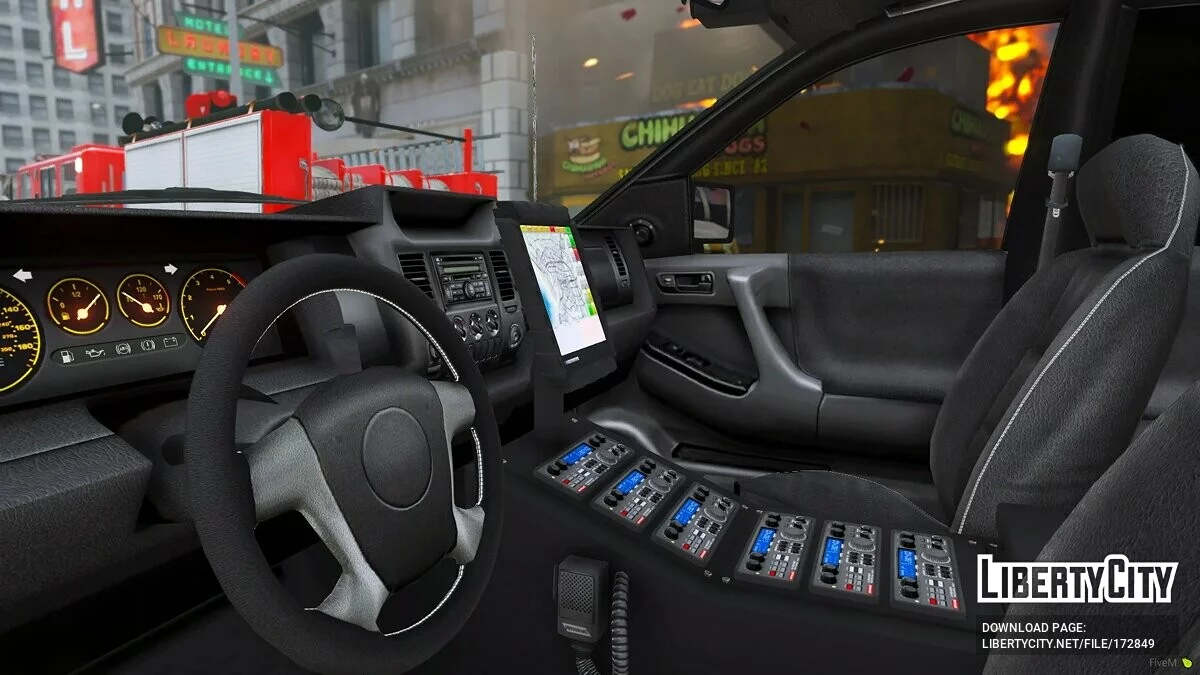 LSFD Command vehicle [Add-On | Template] 1.1 / GTA 5