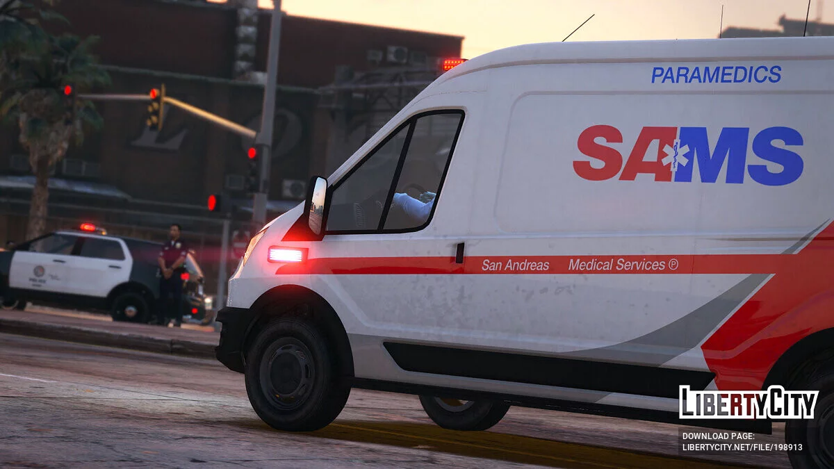 SAMS Speedo Express Ambulance Minipack [ Vehicles | EUP | Lore-Friendly | Add-On ] 1.0.1 / GTA 5