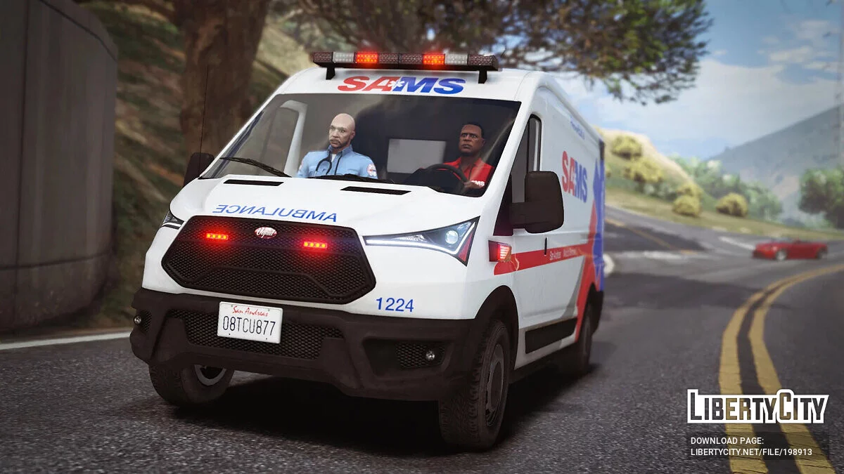 SAMS Speedo Express Ambulance Minipack [ Vehicles | EUP | Lore-Friendly | Add-On ] 1.0.1 / GTA 5