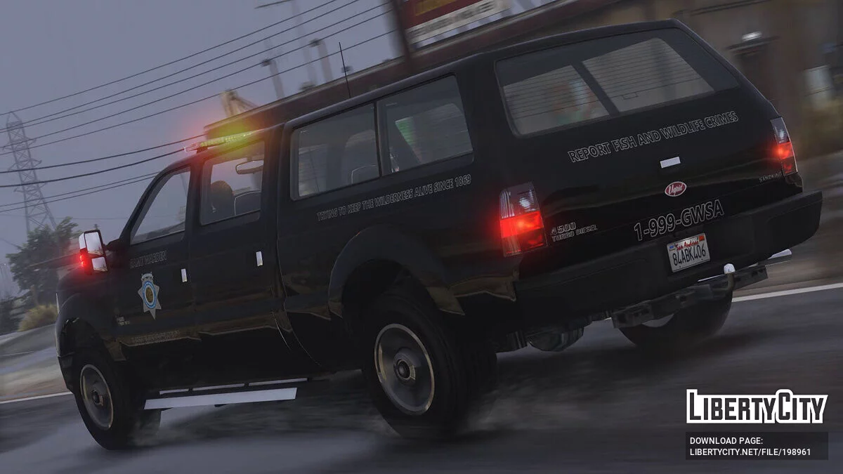 Paquete de guardabosques de San Andreas Game [Vehículos | EUP | Amigable con la tradición | Complemento] 1.1.0 / GTA 5