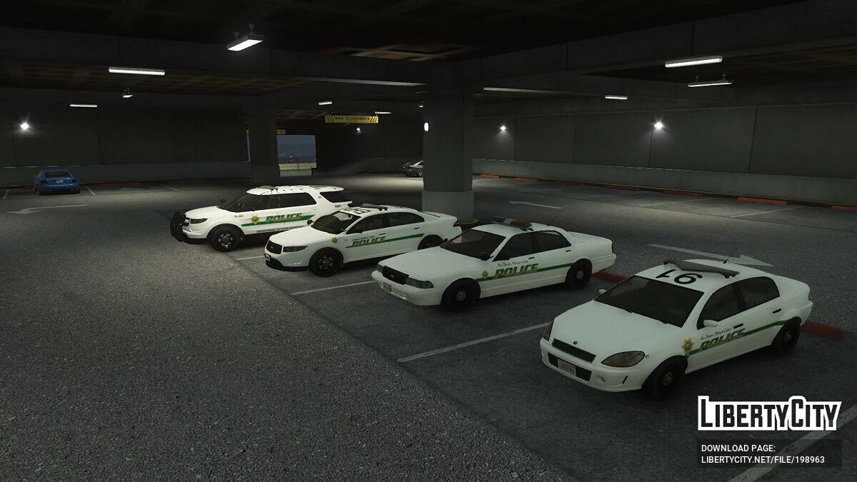 San Andreas Hospital Police Pack [EUP | Véhicules | Lore-Friendly] 1.0.0 / GTA 5