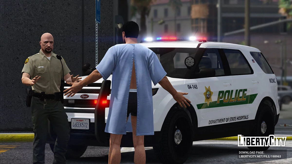 San Andreas Hospital Police Pack [EUP | Véhicules | Lore-Friendly] 1.0.0 / GTA 5