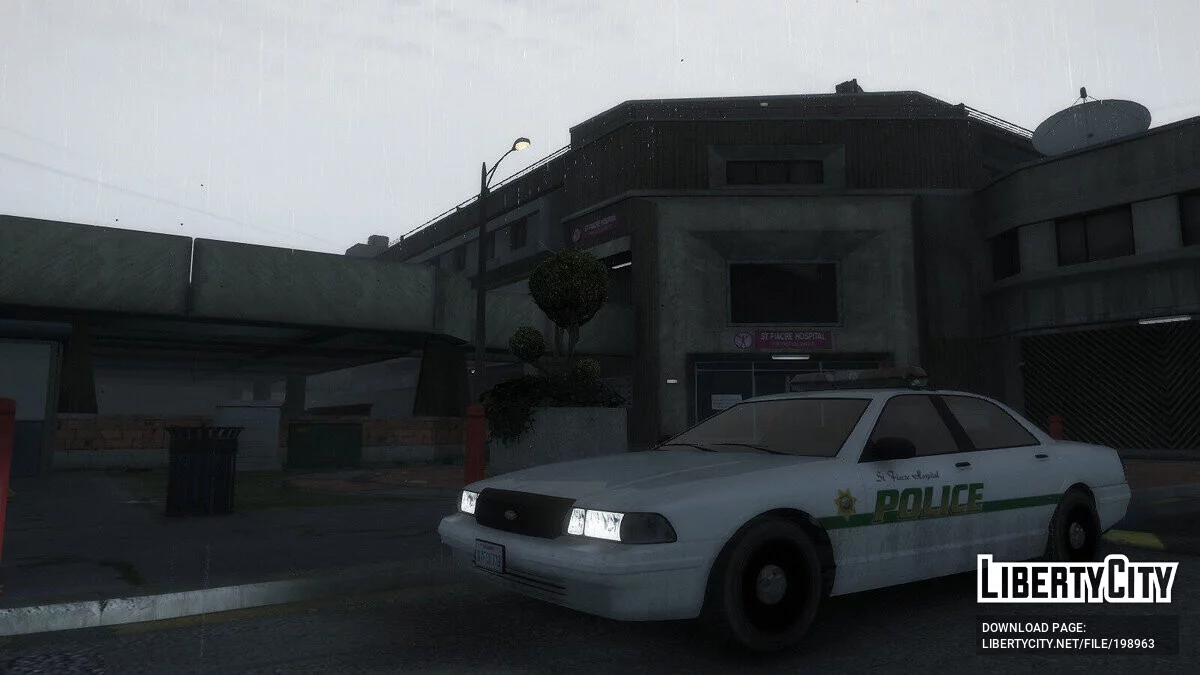 San Andreas Hospital Police Pack [EUP | Véhicules | Lore-Friendly] 1.0.0 / GTA 5