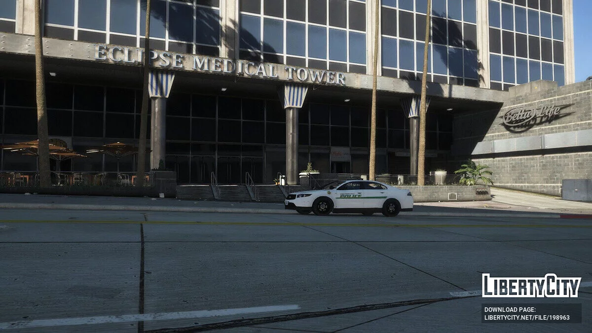 San Andreas Hospital Police Pack [EUP | Véhicules | Lore-Friendly] 1.0.0 / GTA 5