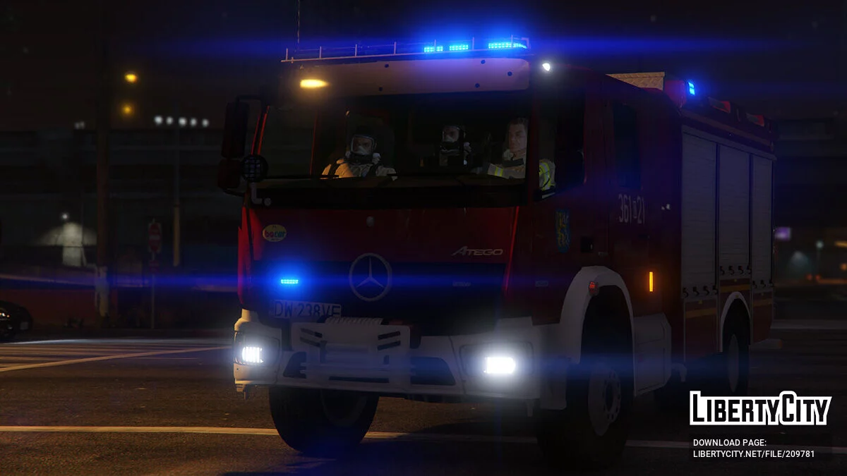 Mercedes Atego GBA 1530 v1.0 / GTA 5