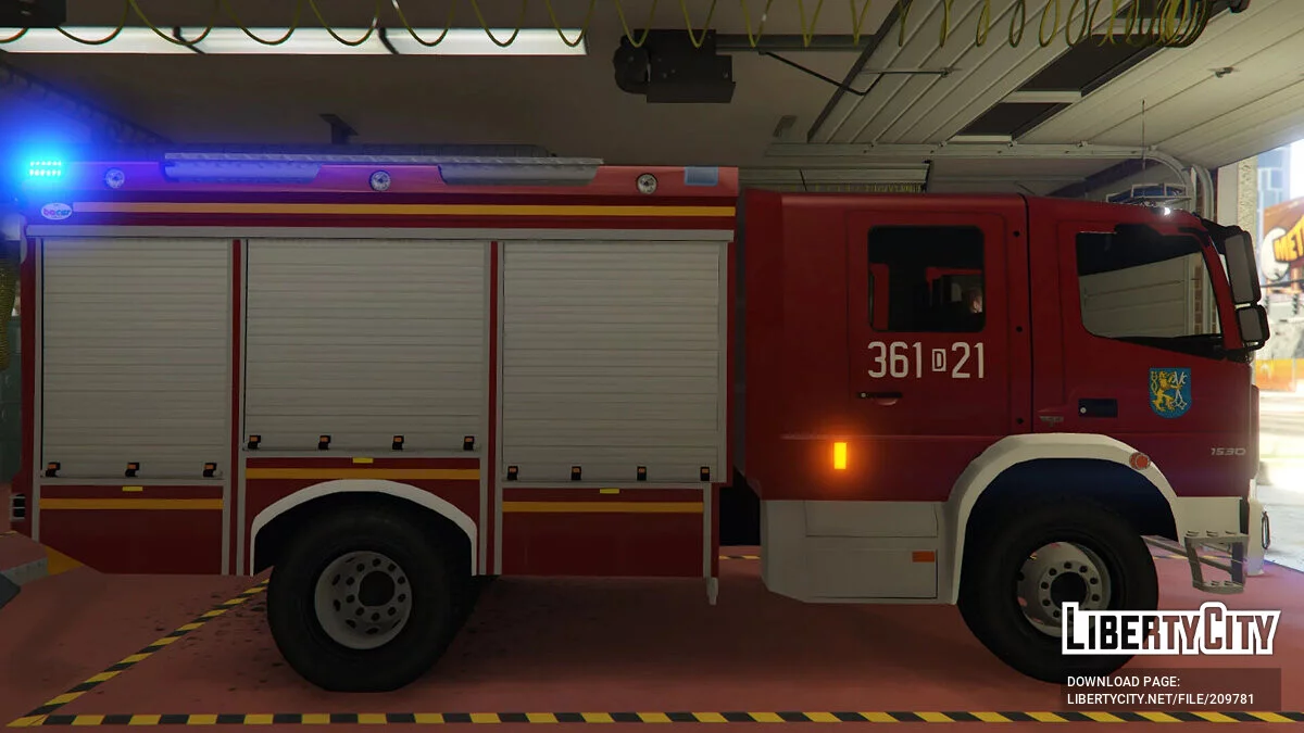 Mercedes Atego GBA 1530 v1.0 / GTA 5
