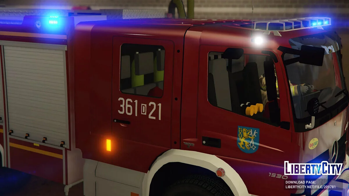 Mercedes Atego GBA 1530 v1.0 / GTA 5