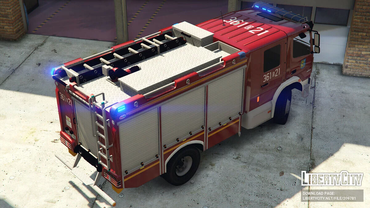 Mercedes Atego GBA 1530 v1.0 / GTA 5