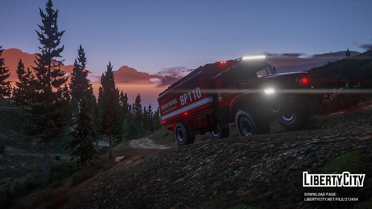 Benefactor L300 消防救援水箱 [附加 | 声音] 1.3 / GTA 5