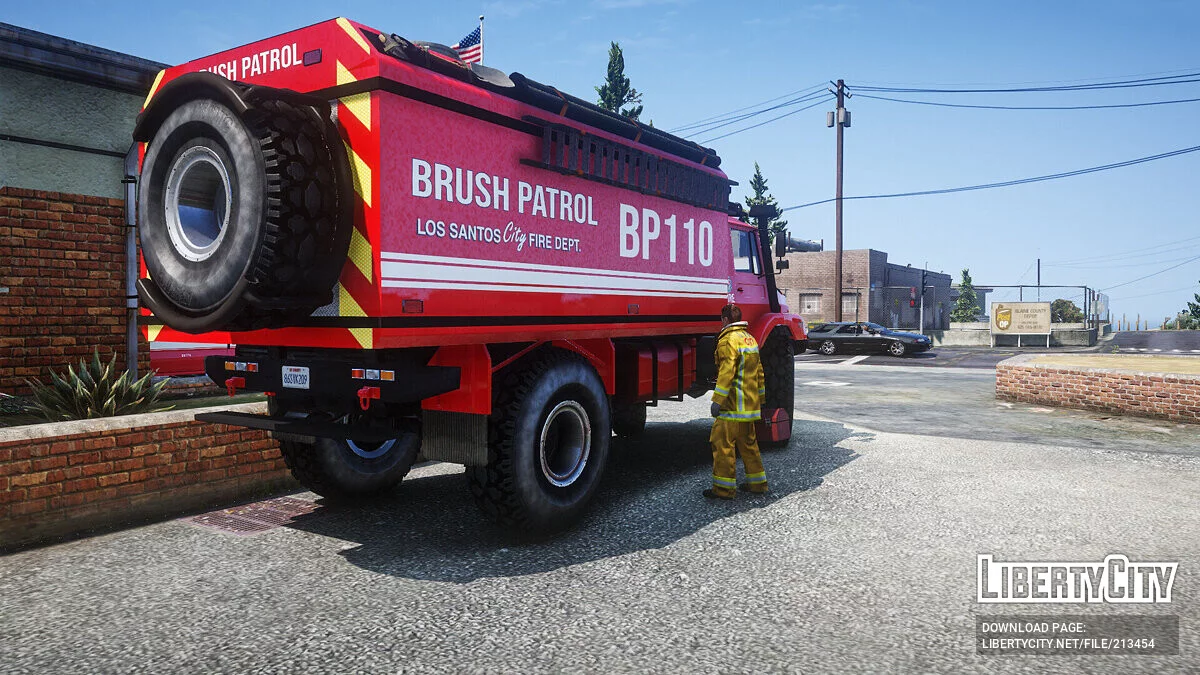 Benefactor L300 消防救援水箱 [附加 | 声音] 1.3 / GTA 5
