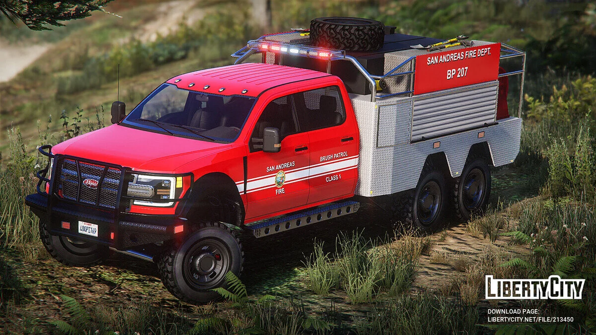 Vapid Sandstorm D205 Brush Trucks 4x4/6x6 [Add-On | Sounds] 1.1 / GTA 5