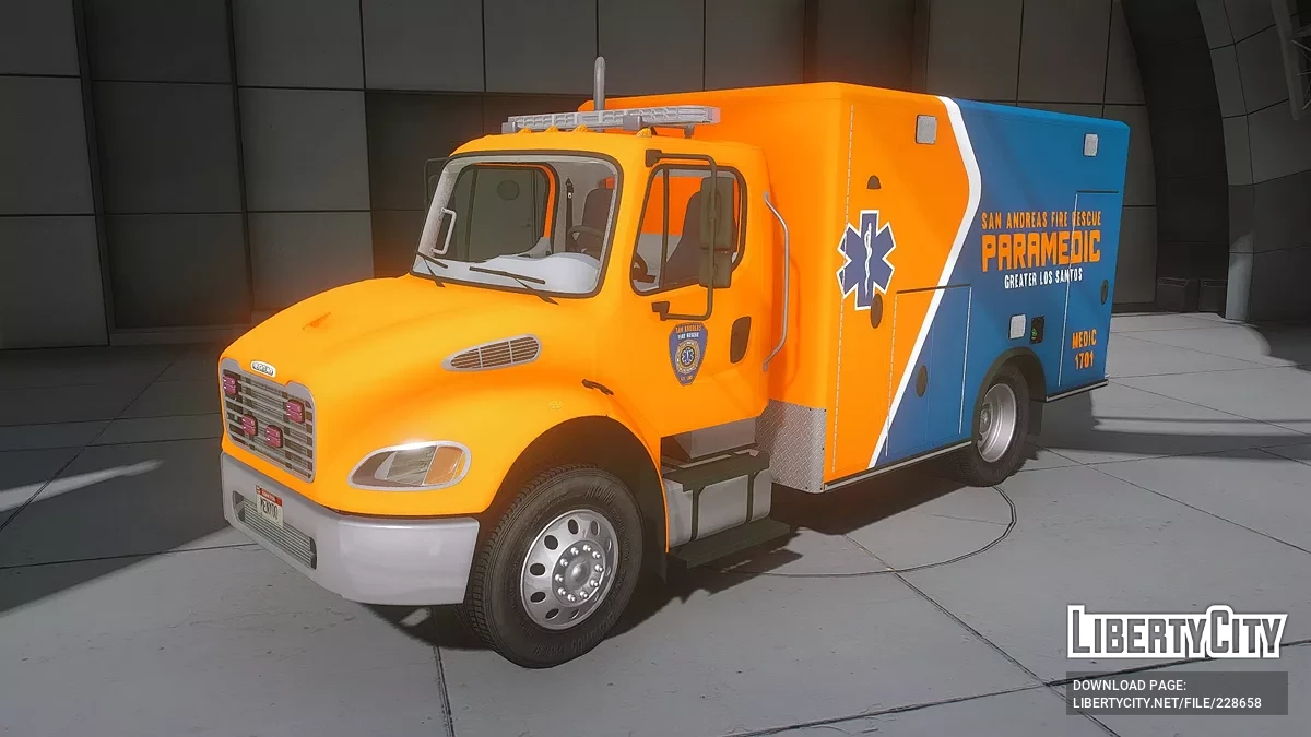 Швидка допомога Freightliner M2 106 SC / GTA 5