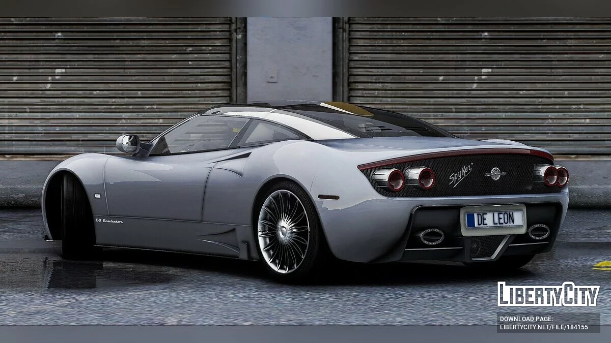 Spyker C8 Aileron Spyder / جي تي أي 5