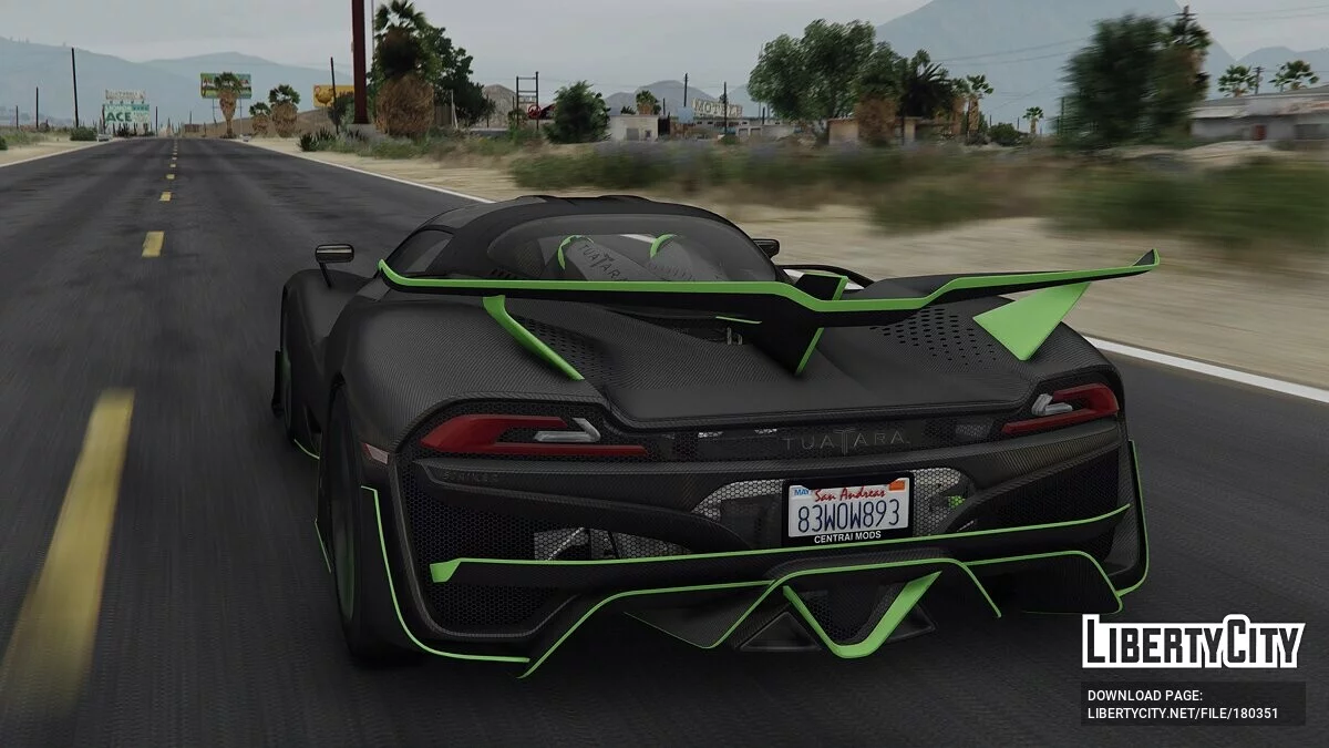 SSC Tuatara Striker v1.0 / GTA 5