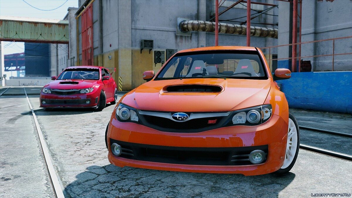 Subaru impreza wrx sti gta 5 фото 100