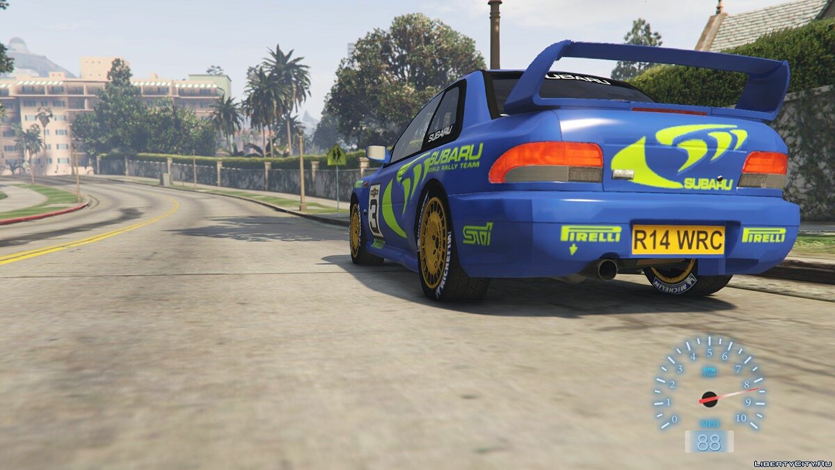 Subaru impreza in gta 5 фото 116